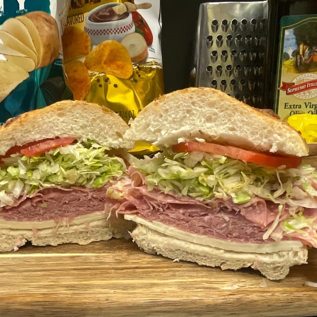 #8 Salami & Cheese.