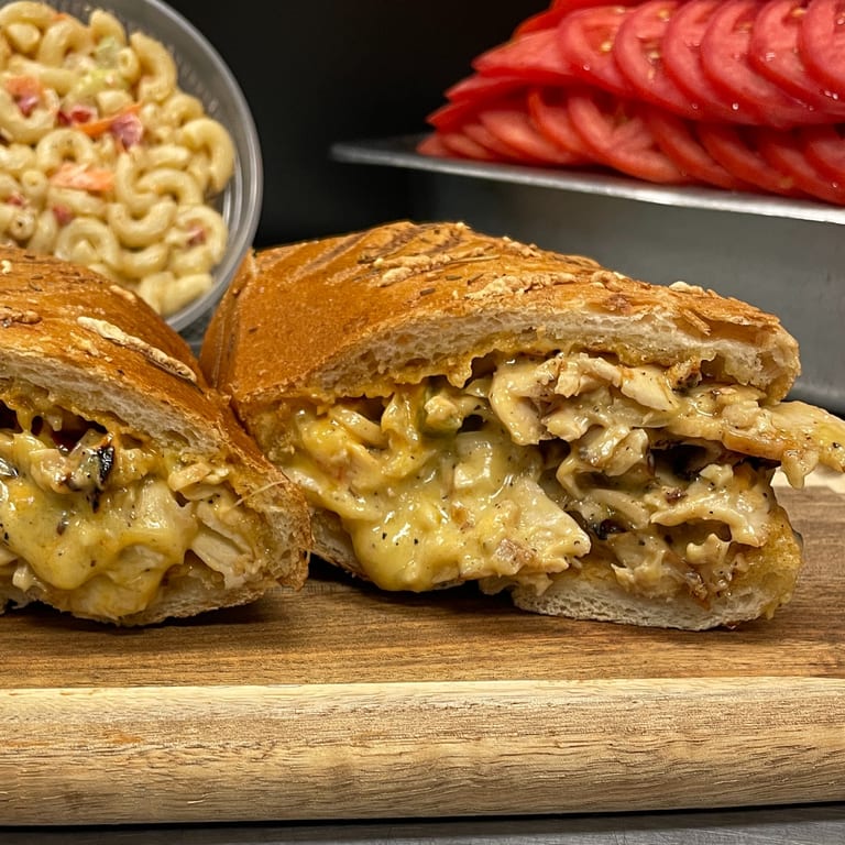 Indulge in Our Cheesesteak